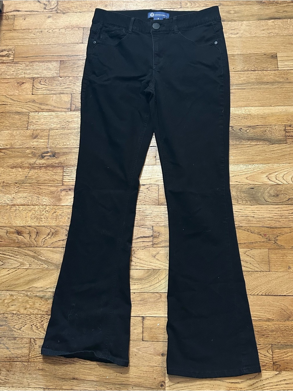 Democracy Absolution Black Flare Jeans - Wide Leg